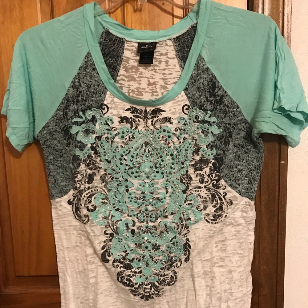 Ladies Short sleeve Top from Buckle -Day Trip XL